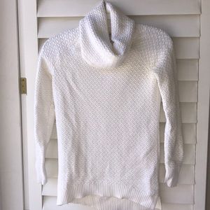 White Turtleneck Sweater